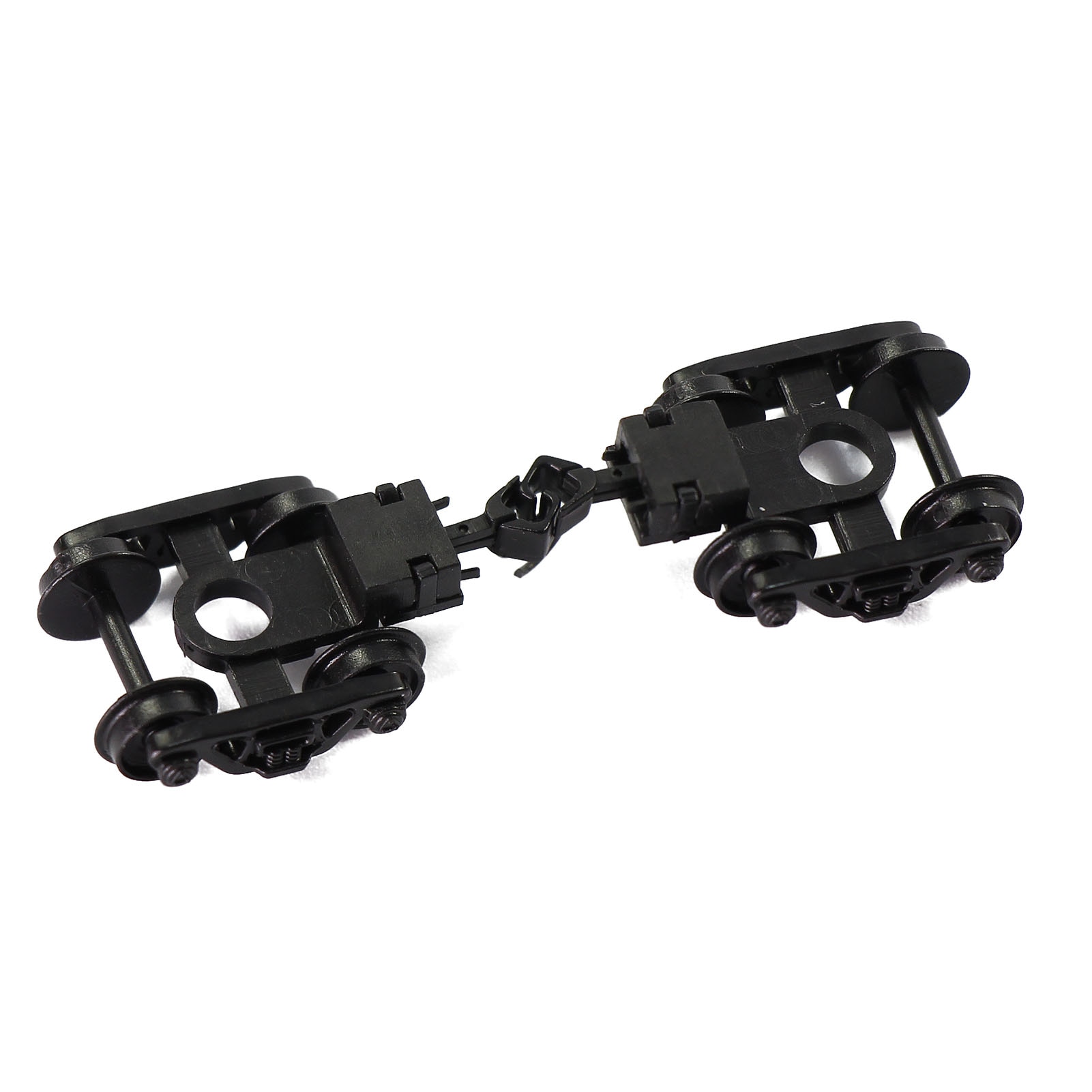 Hp22n 12 stk n skala modell tog bogie plast hjul modell byggesett jernbanetilbehør