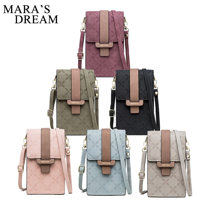 Mara &#39;S Droom Verkoop Mobiele Telefoon Zakken Opening Crossbody Tassen Vrouwen Mini Pu Lederen Schouder Tas Voor Meisjes