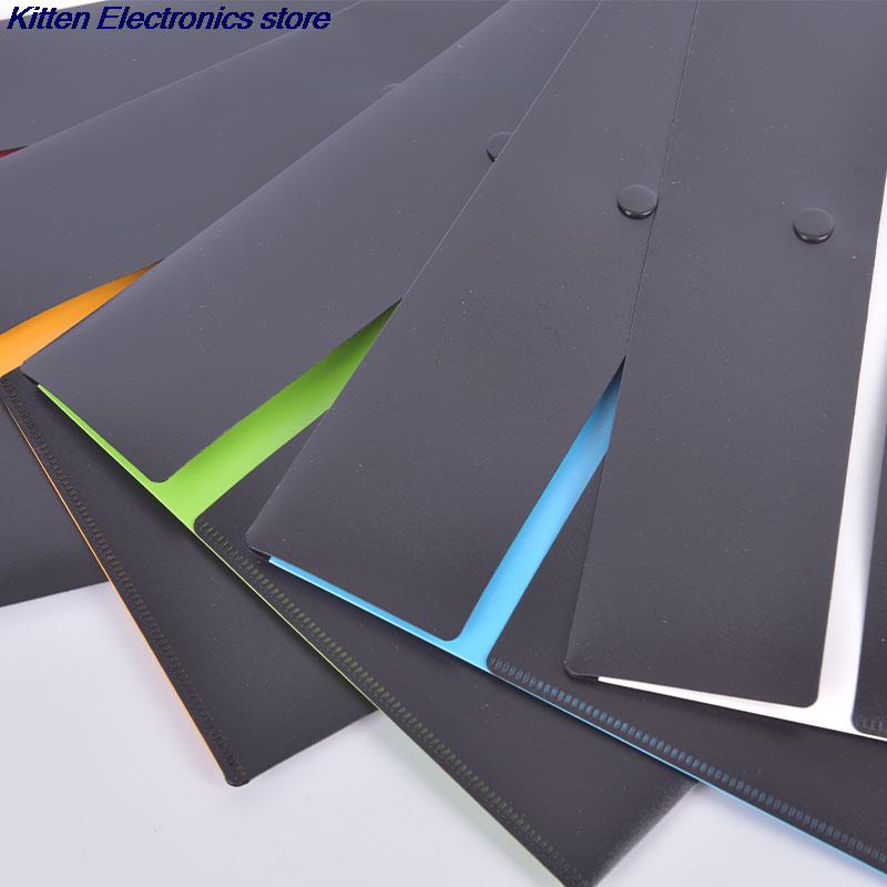 1PC Filing Product A4 File Folder Office Desk Organizer 2-layer File Bag Office Supplies