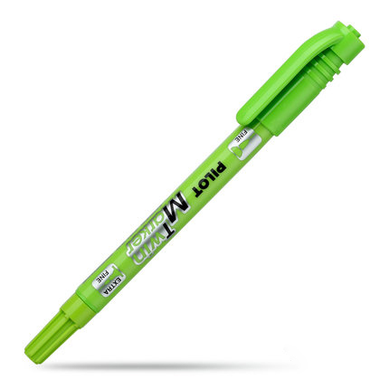 1Pcs Japan Pilot Color Double-Headed Marker Oily Quick-Dry Painting Art Hook Pen SCA-TM Color Bright Waterproof: Navy Blue