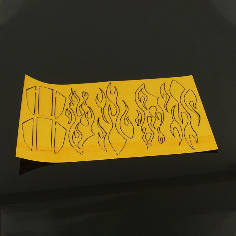 homemade decals for clear cowl shell AVANTE MK3/NEO VQS/ thunder shot MK2 polycarbonate body painting for tamiya MINI 4WD car: decal E