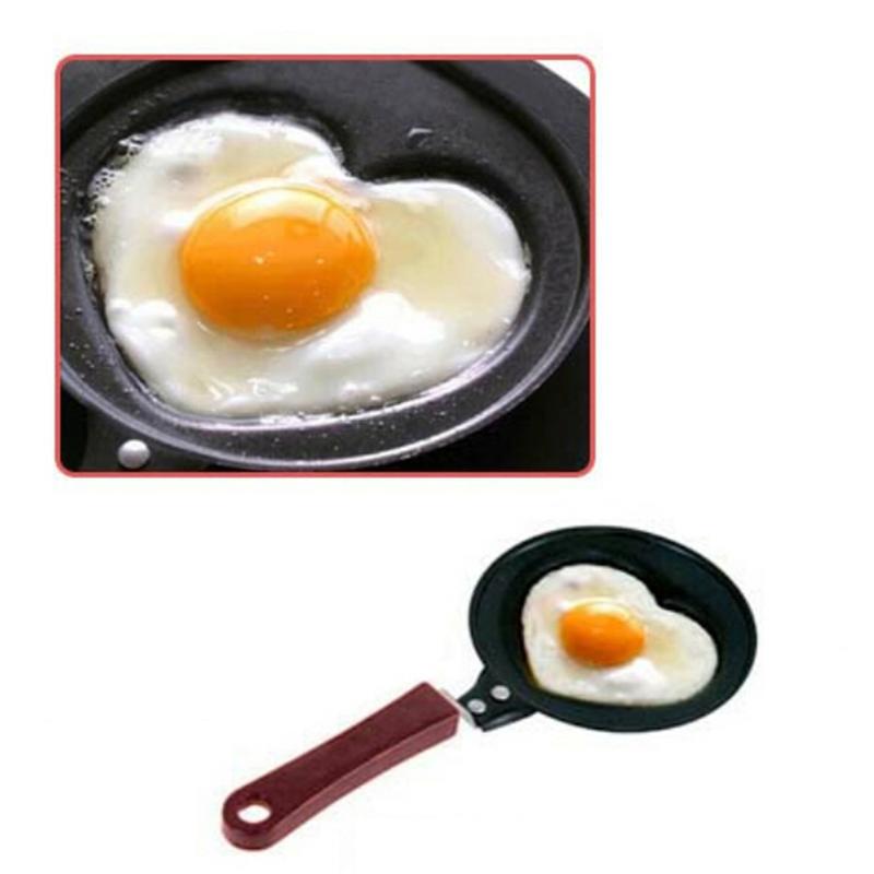 12Cm Leuke Ontbijt Omelet Mini Draagbare Ei Pot Koekenpan Keuken Benodigdheden Thuis Non Stick Lange Handvat Anti-kras Coating