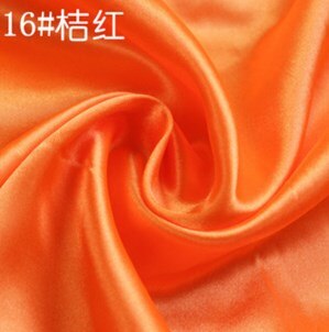 12 Colors Selection Polyester Satin Material For Clothing Linings Soft Charmeuse DIY Handmade Crafts Satin Fabric