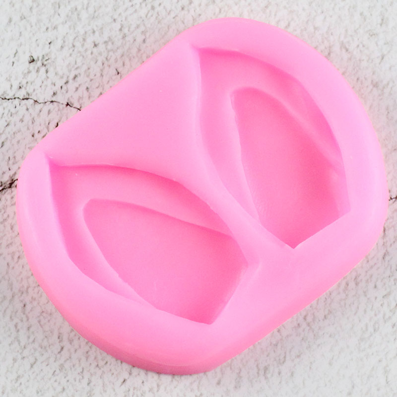 3D Unicorn Ear Silicone Molds Baby Birthday Cupcake Topper Fondant Cake Decorating Tools Candy Clay Chocolate Gumpaste Moulds