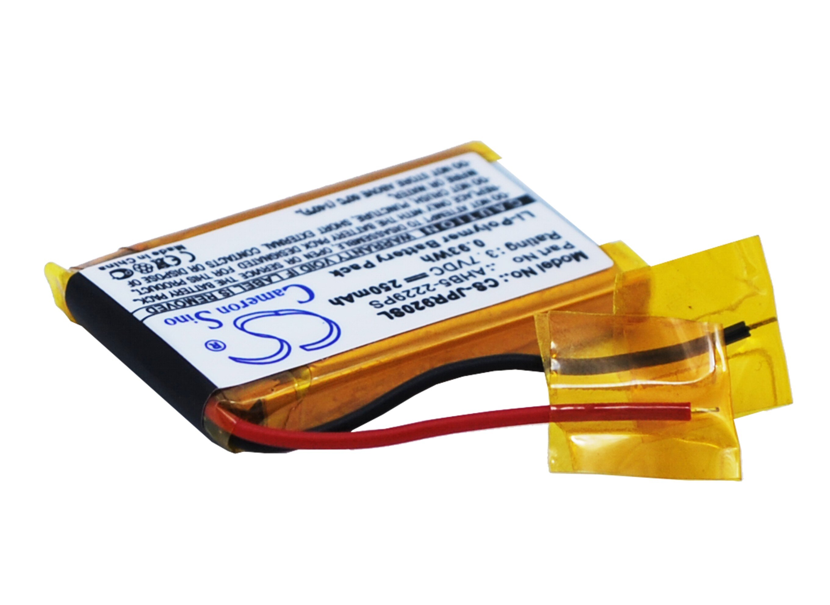 Cameron Sino 250mAh Battery AHB512229PS for Jabra Pro 900, Pro 920, Pro 923, Pro 930, Pro 935