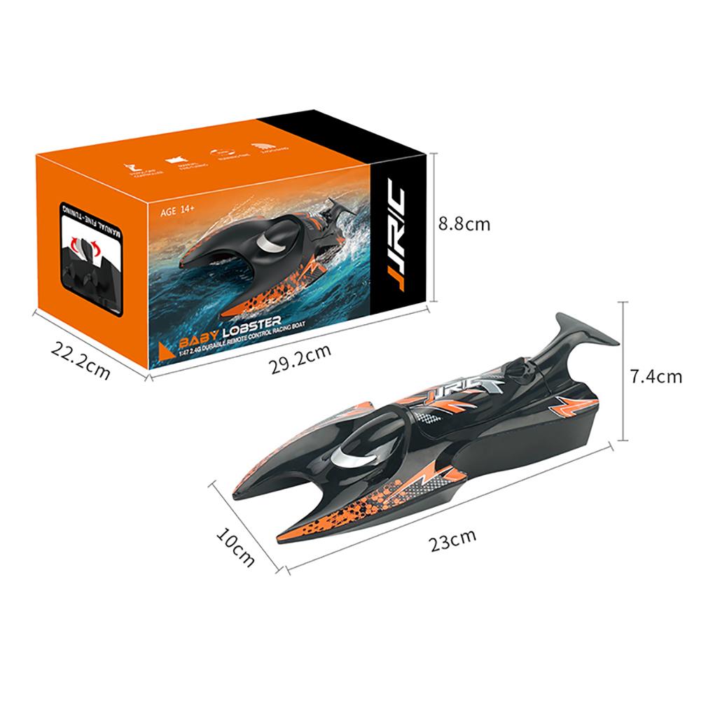 S6 Lobster Remote Control Rowing Boat Lasting Life Water Ship Model High Speed Competitive Electric Remote Control Boat Toys
