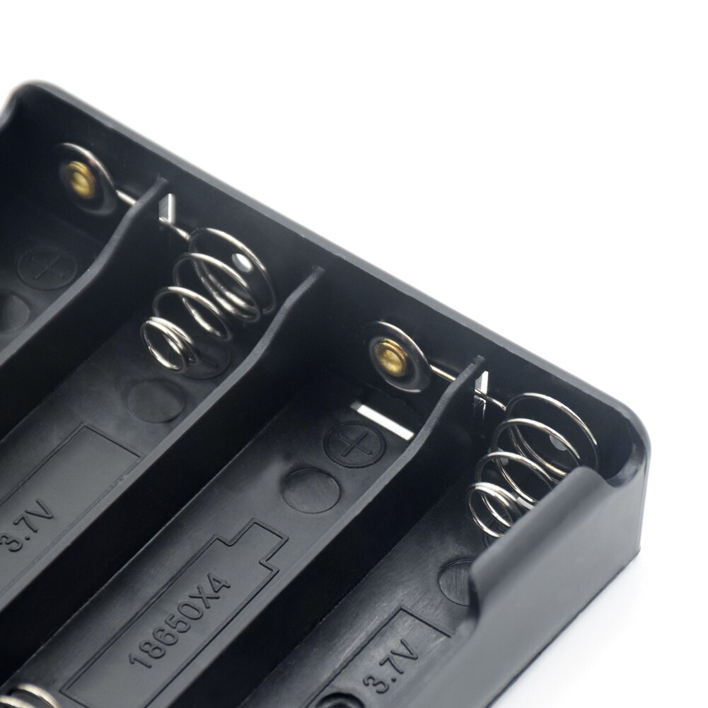 10 stück diy-batterieclip-halterung aus kunststoff, aufbewahrungsbox 4 18650 batterien 3 1 2 mit kabelanschluss für 18650 batterien