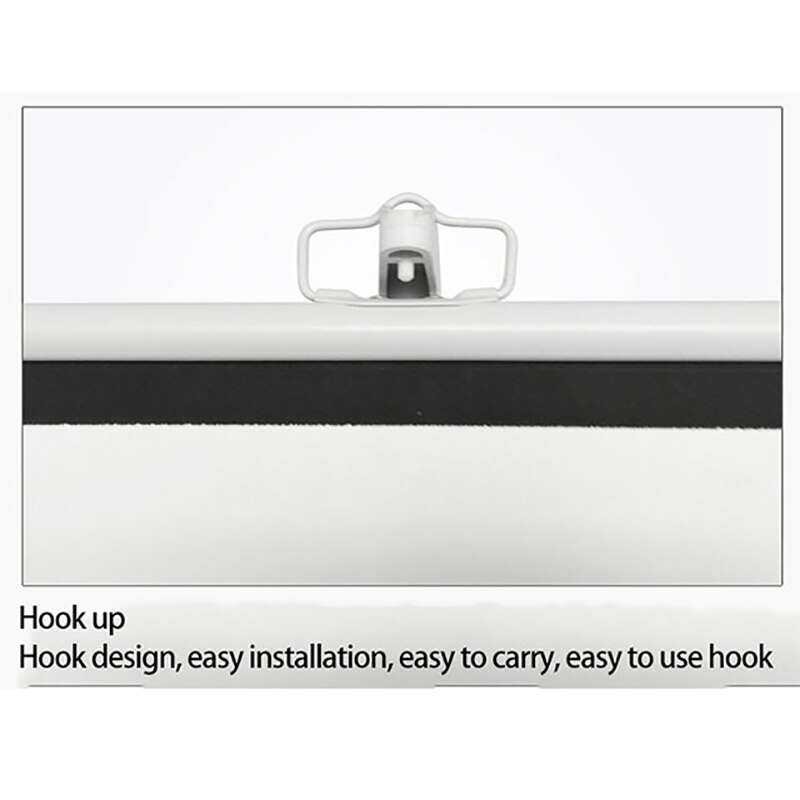 84 inch 16:9 Portable Indoor Outdoor Projector Screen Matte White Fabric Fiber Screen With Pull Up Foldable Stand Tripod