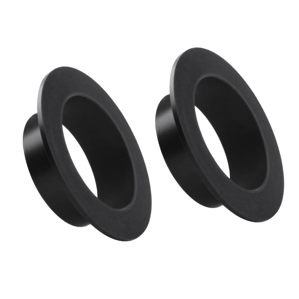 2Pcs Premium Plastic Bike Medium Shaft Bearing Protection Cover 24MM Diameter Bottom Brackets Dust Proof Cup