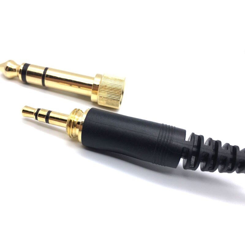 6.3/3.5Mm Jack Hoofdtelefoon Kabel Audio Line Cord Voor Akg Q701 K702 K240 K141 K271 K171 K181 3M