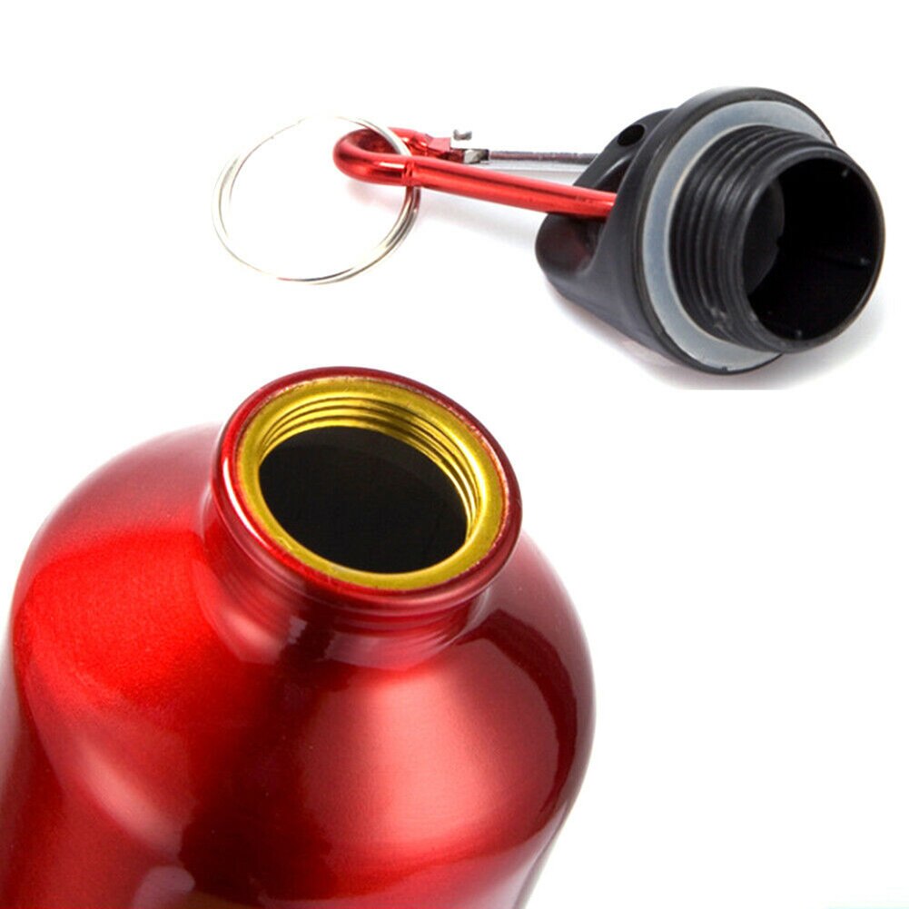 750ml bärbara utomhussporter cykling camping aluminium tålig legering anti-fall vattenflaska kopp