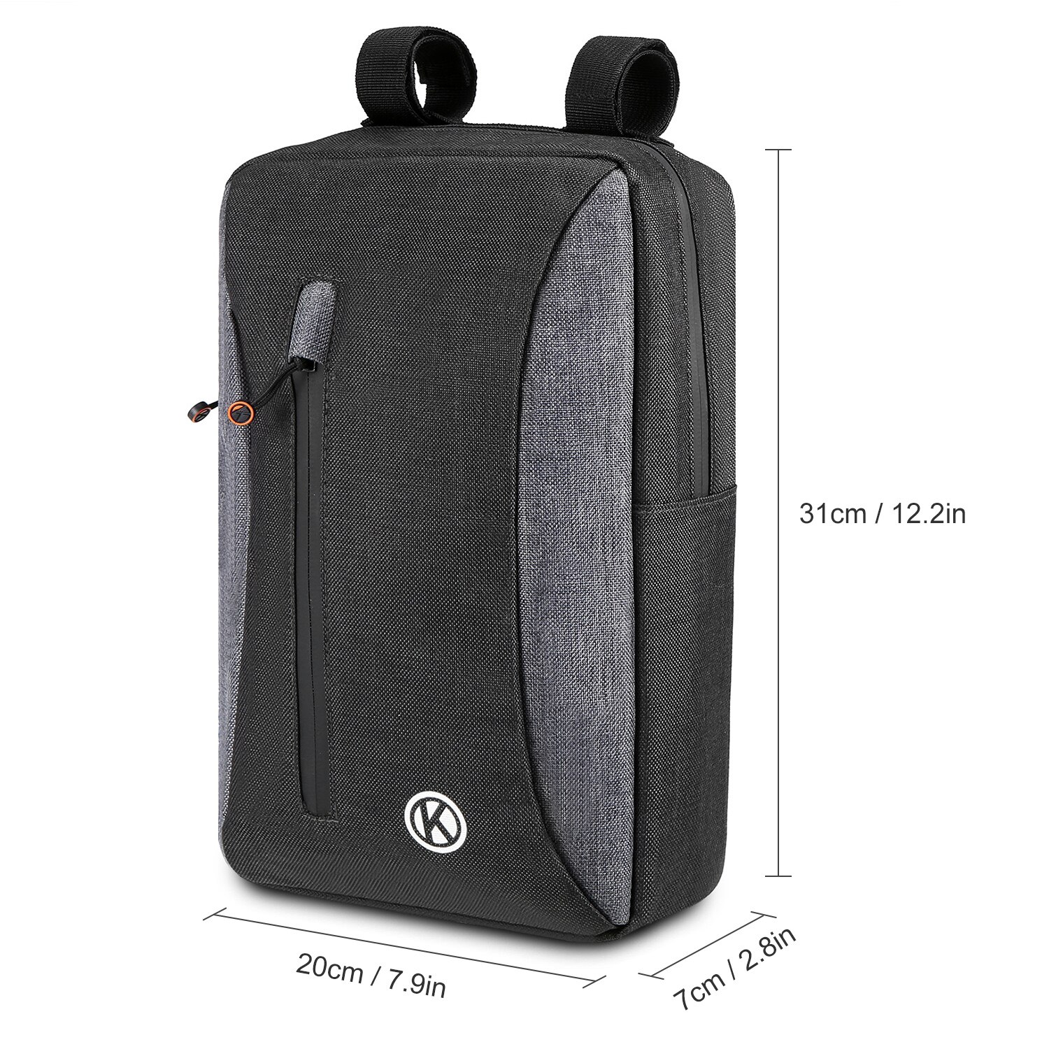 MTB Bike Trunk Bag 2-in-1 Casual Chest Sling Pack Bag Cycling Bike Rear Rack Carrier Bag Pannier Bicycle Storage Accessories