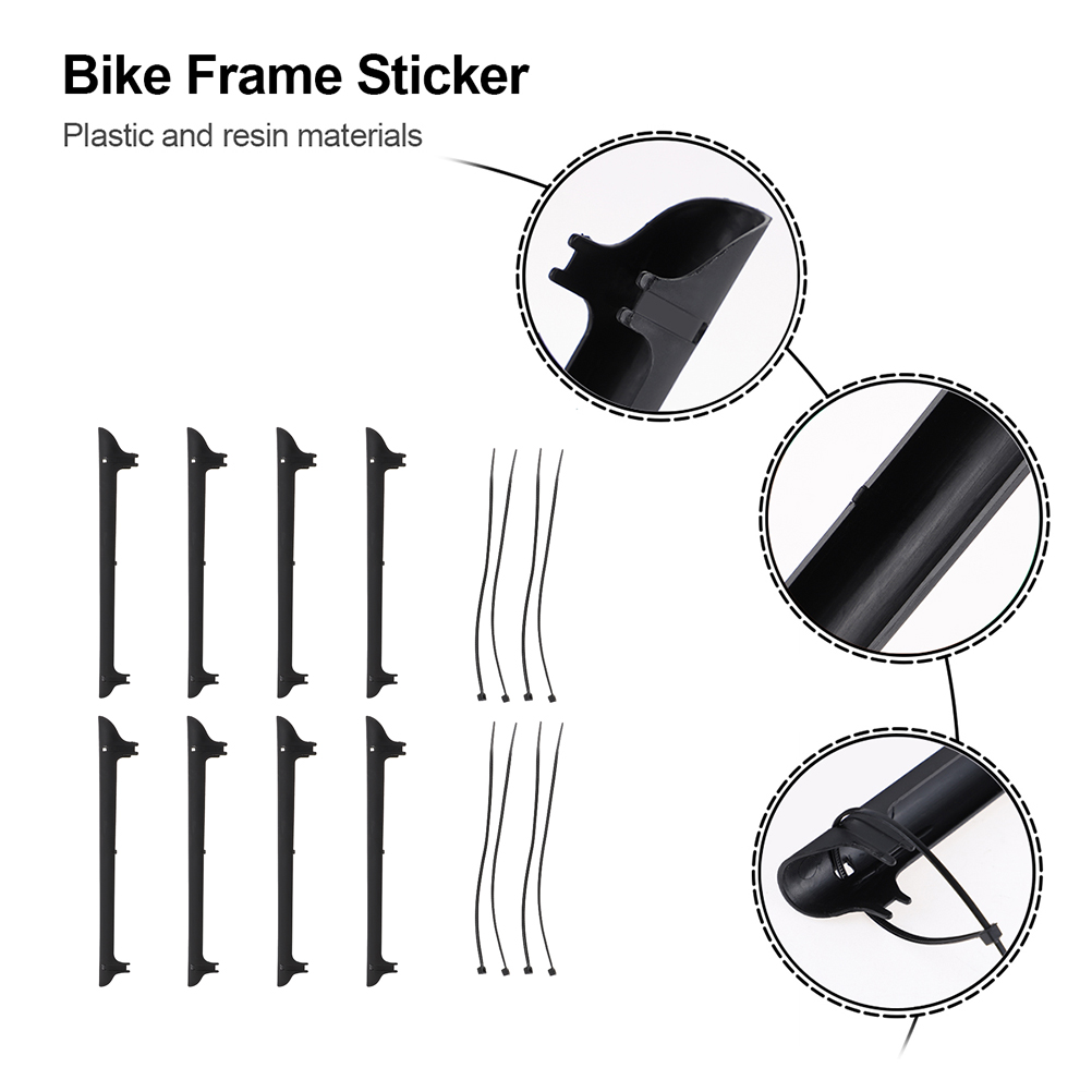 8pcs Waterproof Bike Decal Self-adhesive Sticker Bike Sticker Mountain Bike Chain Sticker