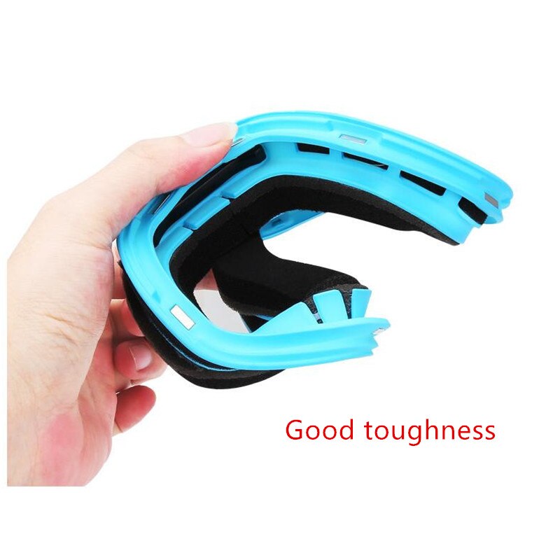 Magnetische skibrillen met dubbele lagen,  uv400 anti-condens grote skibrillen, sneeuwbrillen, skibrillen voor mannen en vrouwen, snowboardbrillen