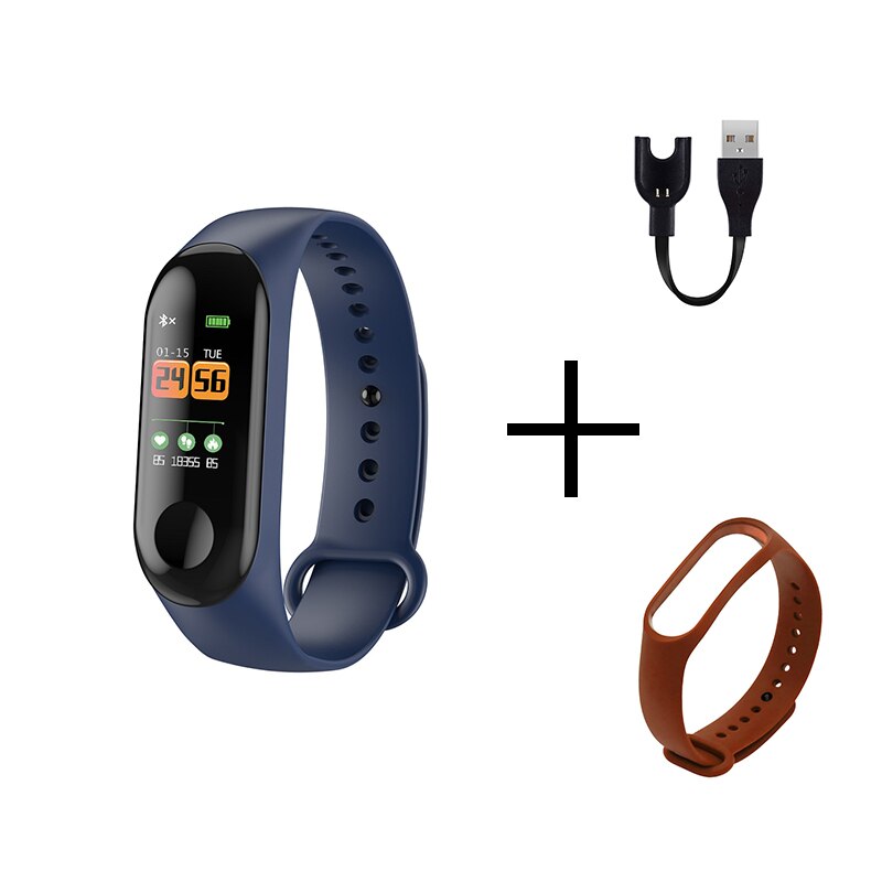Fxm klokker mandig digital se kvinner pulsmåler blodtrykk Fitness sporer sport smart menn se klokke ios android: Som forestilling 7