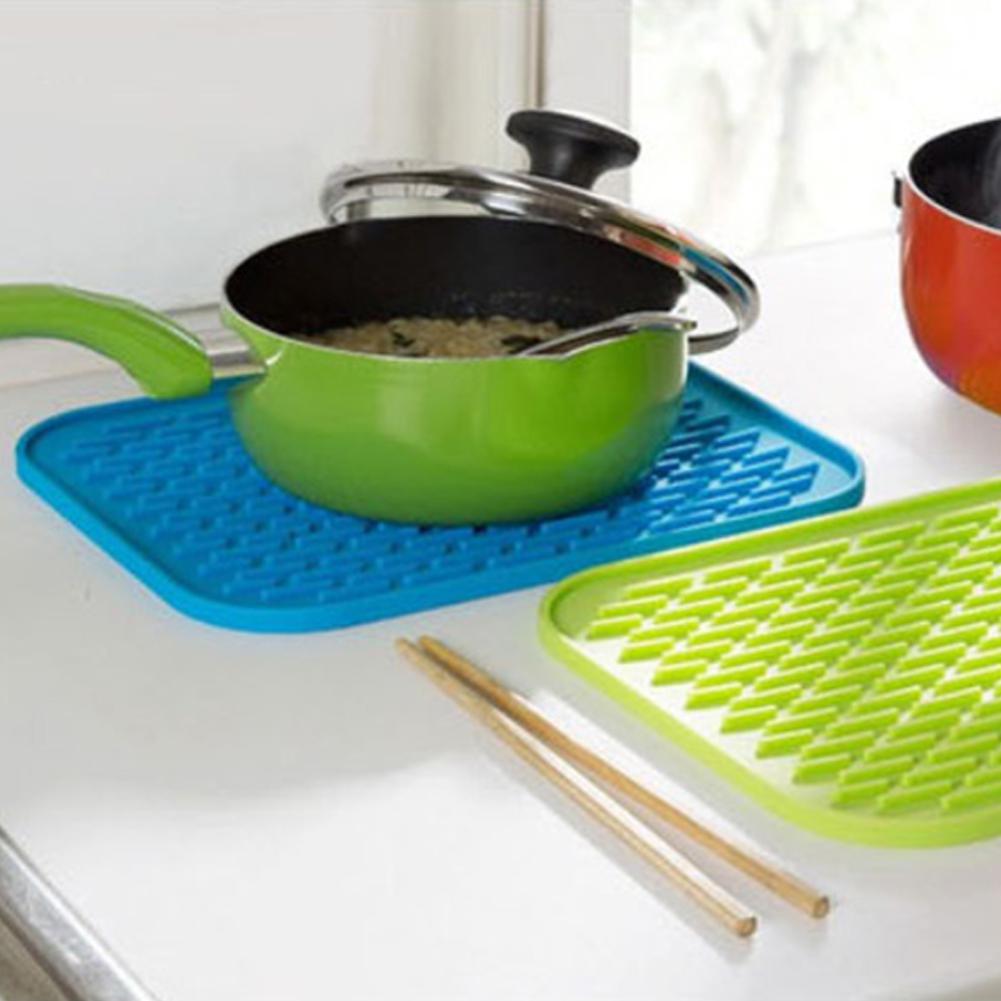 Silicone Heat Insulation Mat Thickened with Anti-scald Anti-slip Heat Insulation Mat