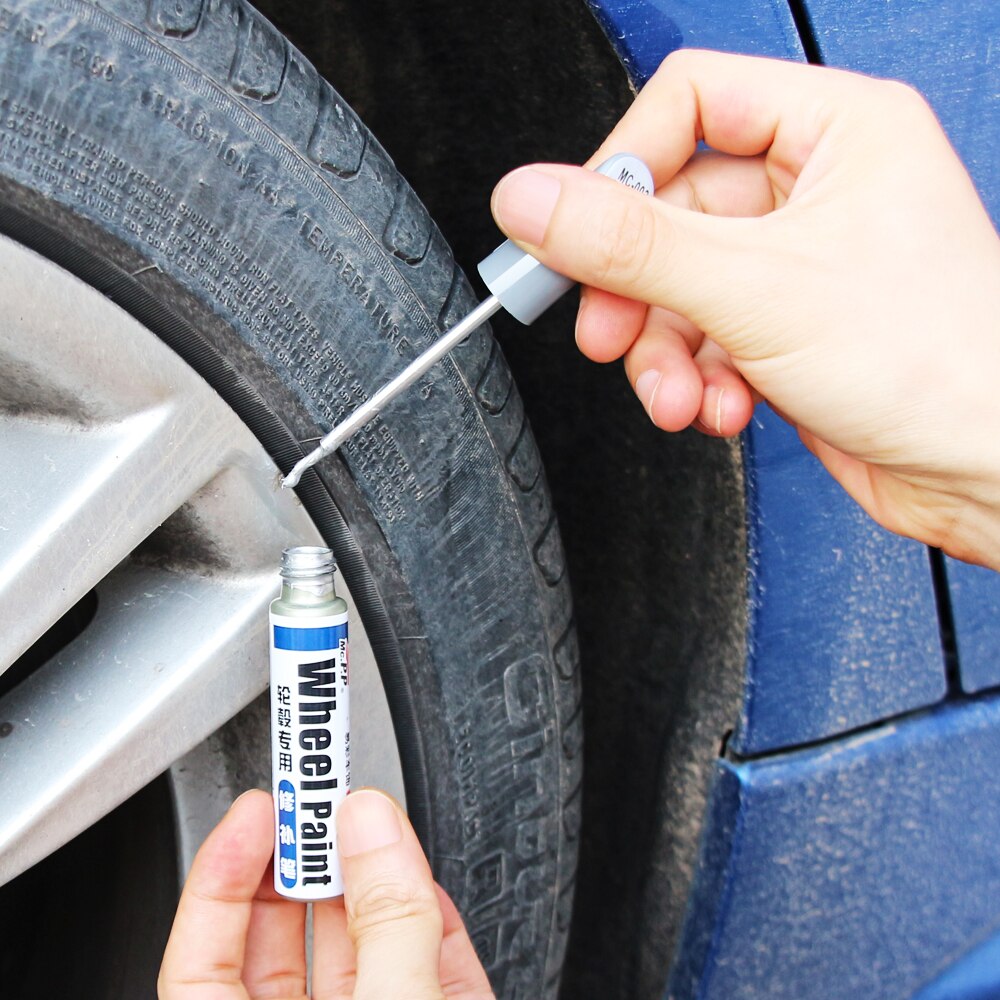 Auton pyörän napa kunnostus maaliharja naarmu korjaus kynä land rover range rover velar sport löytö 2 3 4 puolustaja