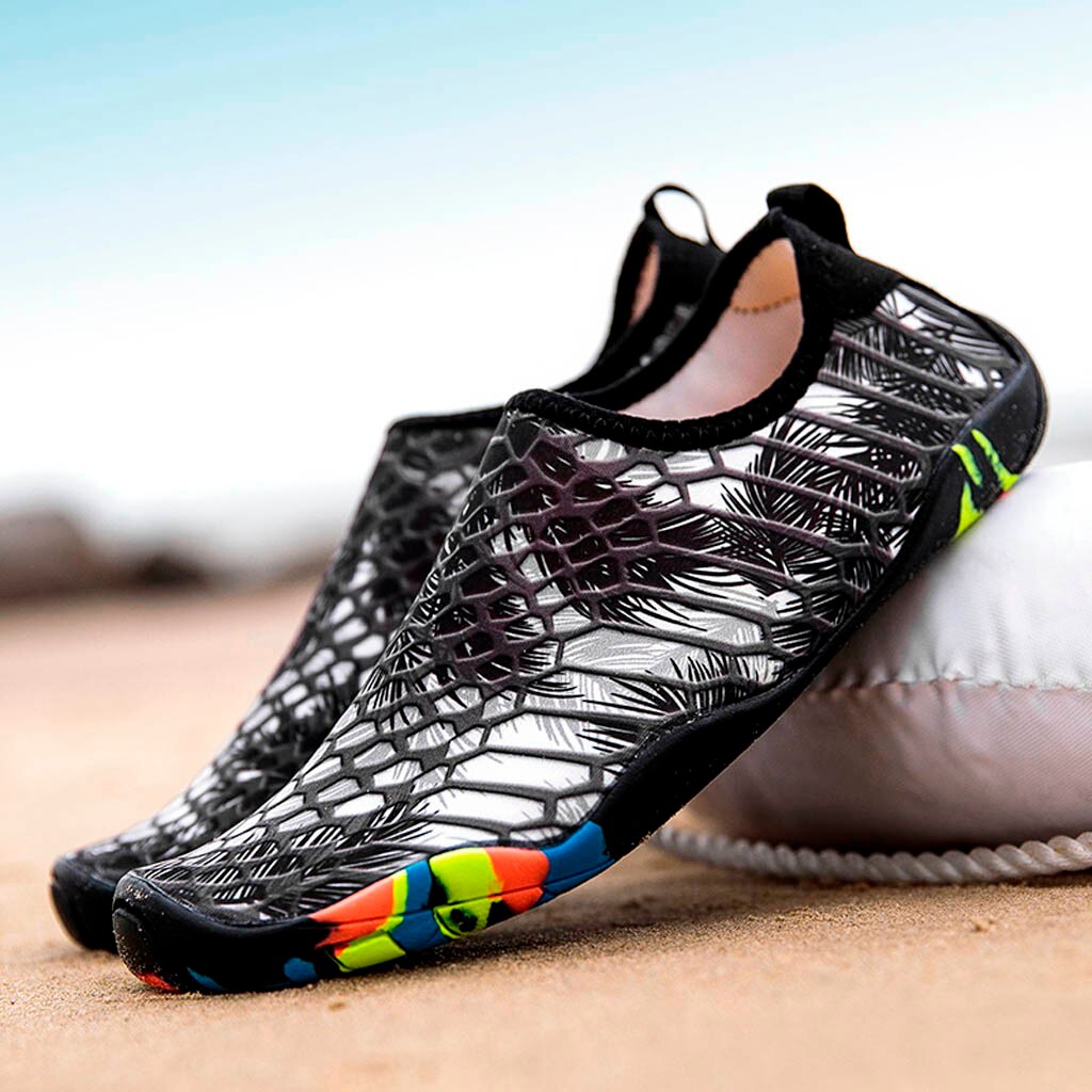 Perimedes Vattenskor - Snabbtorkande - Unisex - Gummi & Stretch Tyg