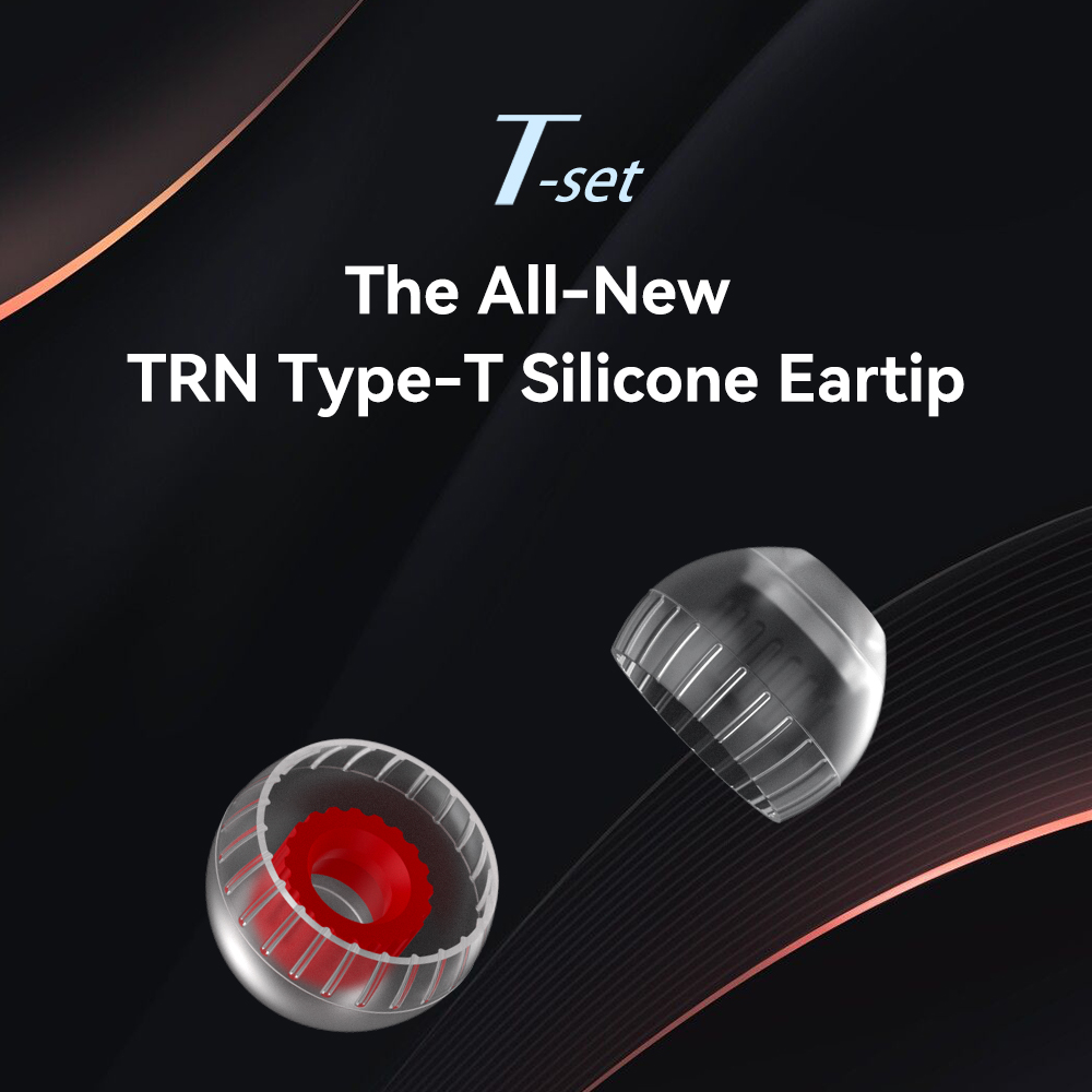Puntas para los oídos TRN T, almohadillas de silicona con estructura de doble soporte, 3 pares de auriculares TRN TA3 Kirin MT4 Xuanwu