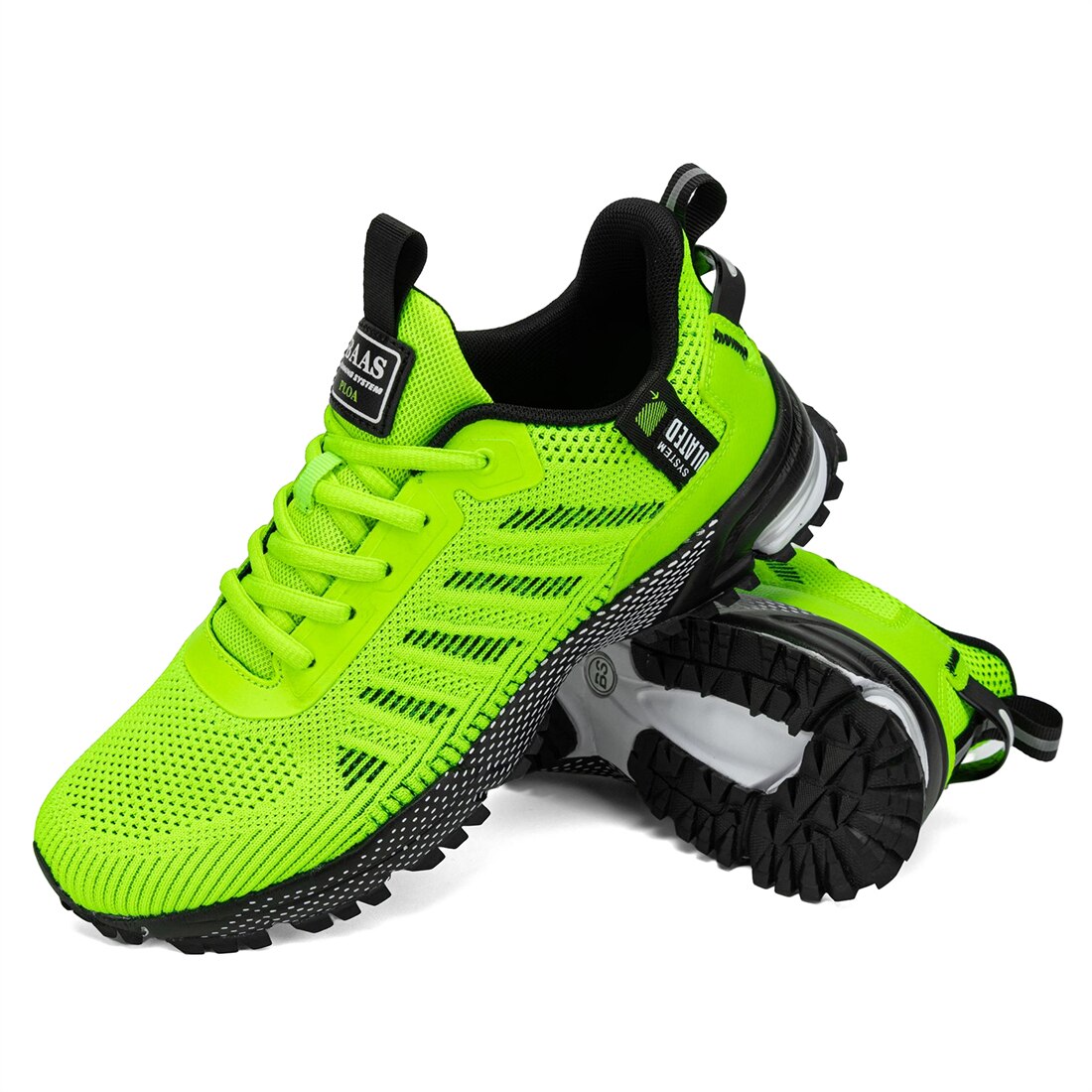 Baasploa Men Running Shoes Lightweight Sneakers Sneaker Male Breathable Tennis Shoe Non Slip Sport Shoes