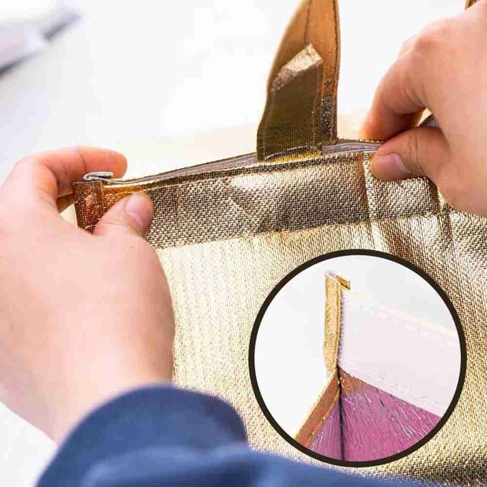 1PC Foldable Multifunction Cake Insulation Bag Waterproof Aluminum Foil Cooler Bag Thermal Box Home kitchen Bag