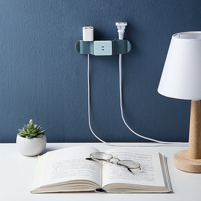 Plug Socket Holder Patch Panel Wall-Mount Socket Buckle Nail Free Traceless Rotary Plug Fixing Traceless Rotary Plug Fixing Tool