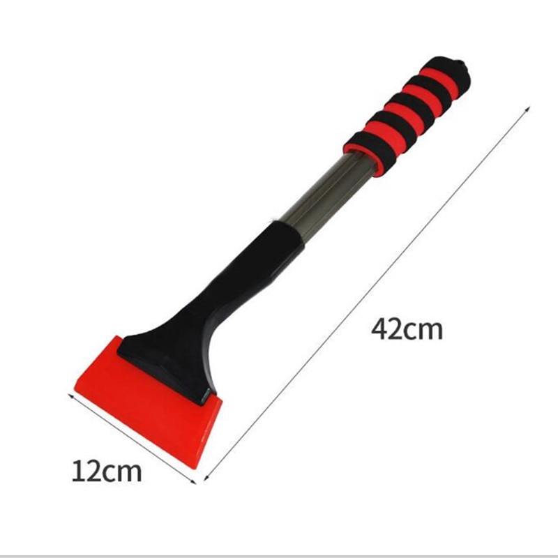Multifunctionele Ijskrabber Outdoor Auto Sneeuwschuiver Tool Voor De Auto Winter Sneeuw Schraper Borstel Windscherm Auto Ijskrabber