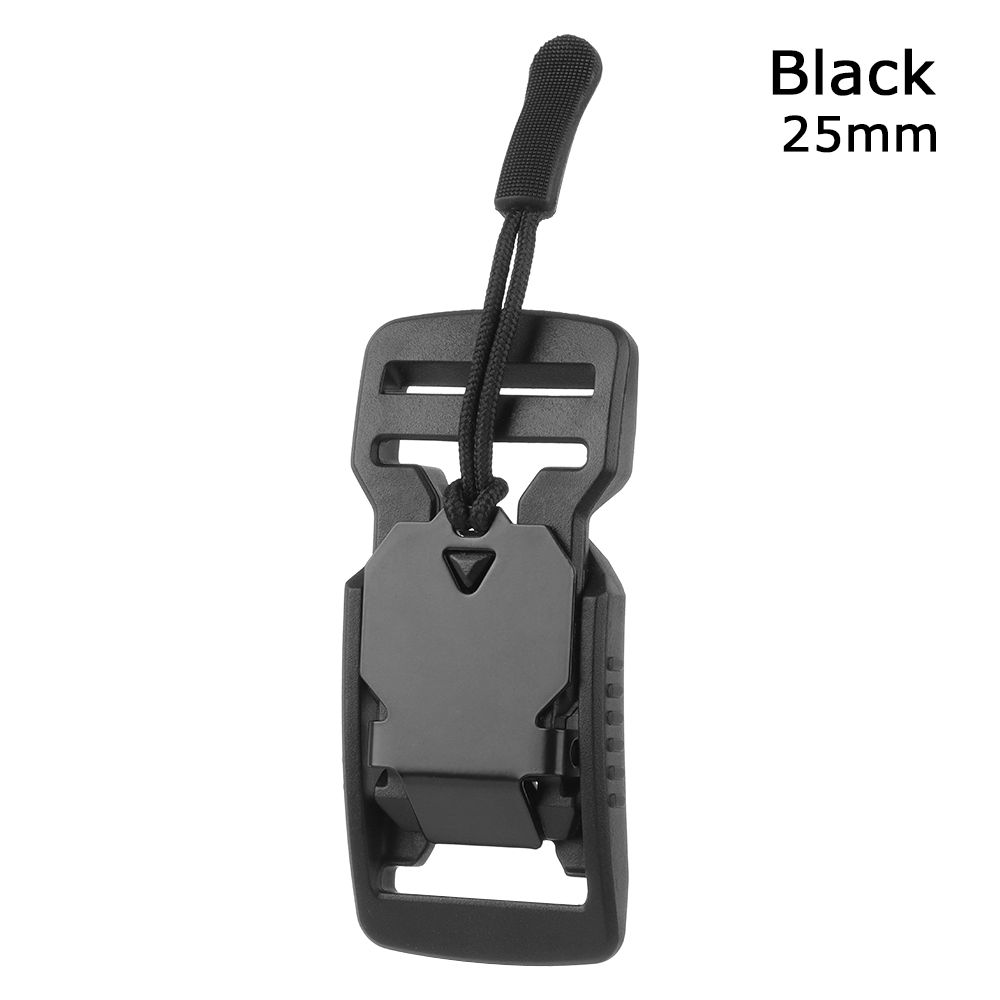 1pc 20/25/32/38mm schnell Freisetzung Schnalle Magnetische Schnallen für Männer Gürtel Molle Rucksack bekleidungs Zubehör: Silber