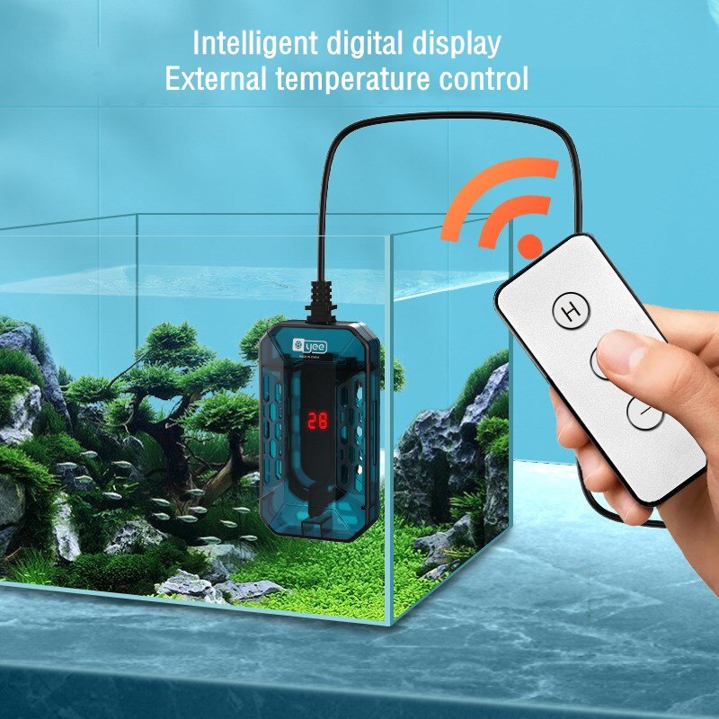 Aquarium Heater Submersible Fish Tank Temperature Heater Rod Digital Turtle Heater with External Temperature Controller