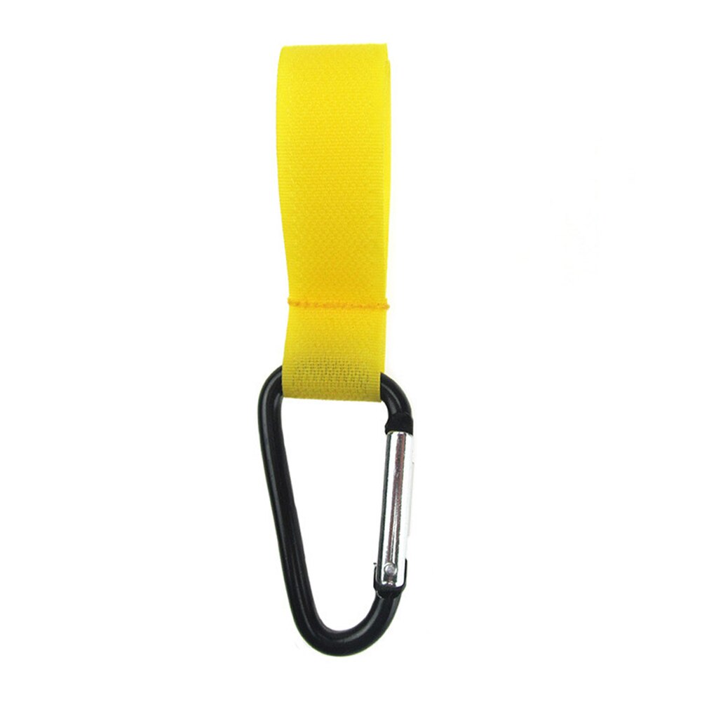 1/2Pcs Kinderwagen Haken Mummie Luier Tas Hanger Haken Boodschappentas Clip Kinderwagen Kinderwagen Accessoires: 1pc yellow