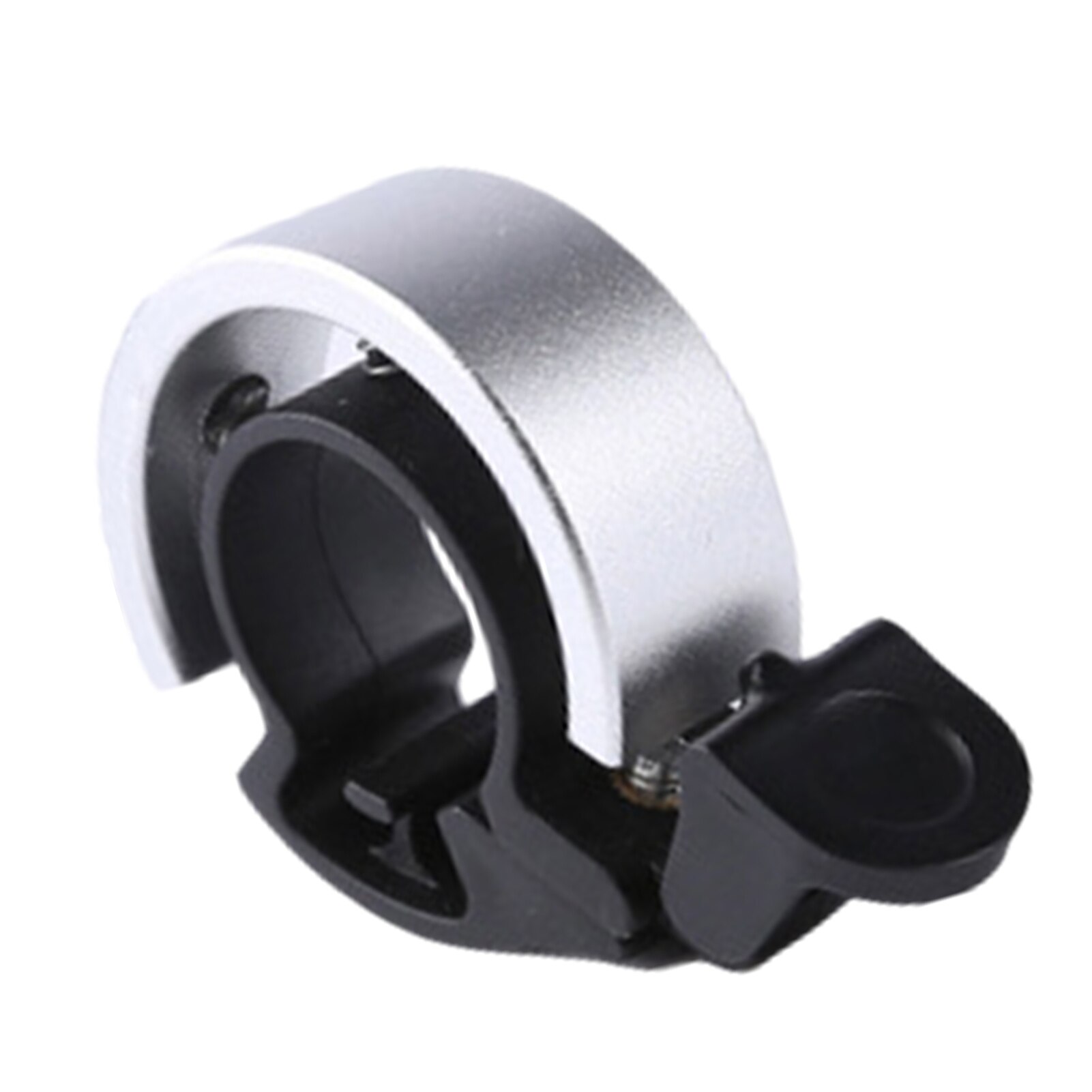 Innovative Bike Bell Aluminum Alloy Bike Ring Bicycle Horn For 22.2-22.8 Mm Handlebars: Silver