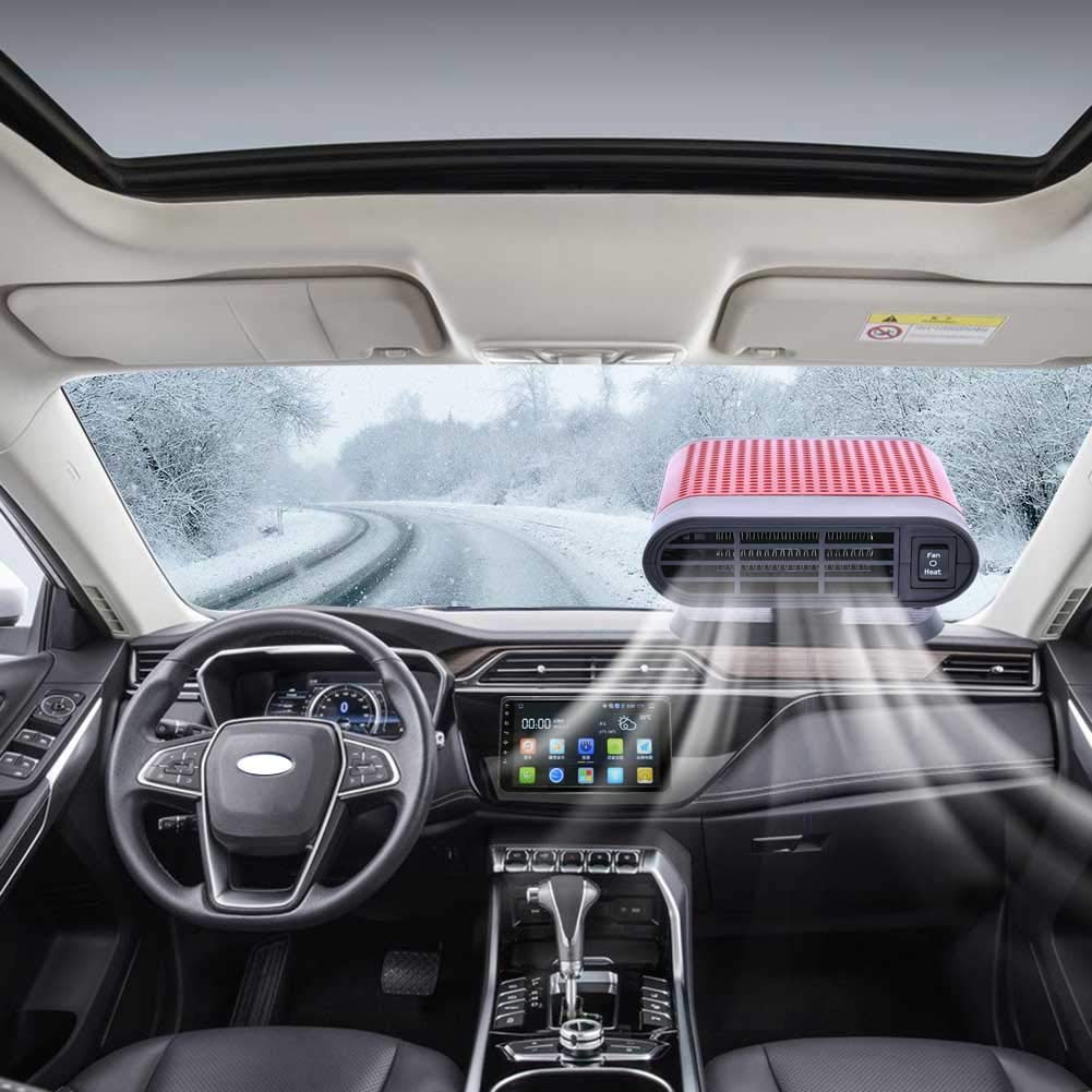 500W Winter Car Heater Universal 12V Car Interior Heating Cooling Cooler Fan Heater Window Mist Remover Portable Air Purifier