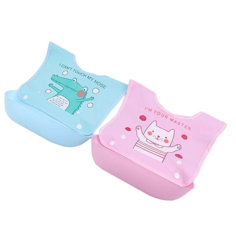 Baby Bibs Girls Boys Silicone Print Bibs&Burp Cloths Baby Clothing Product Towel Bandanas Burp Kids Clothing