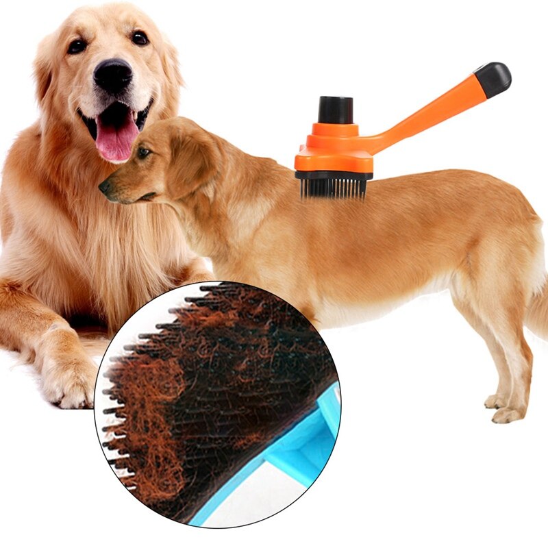 Pet Grooming Brush Comb Dog Self Cleaning Slicker Brush for Small Large Dog Cat Short Long Hair