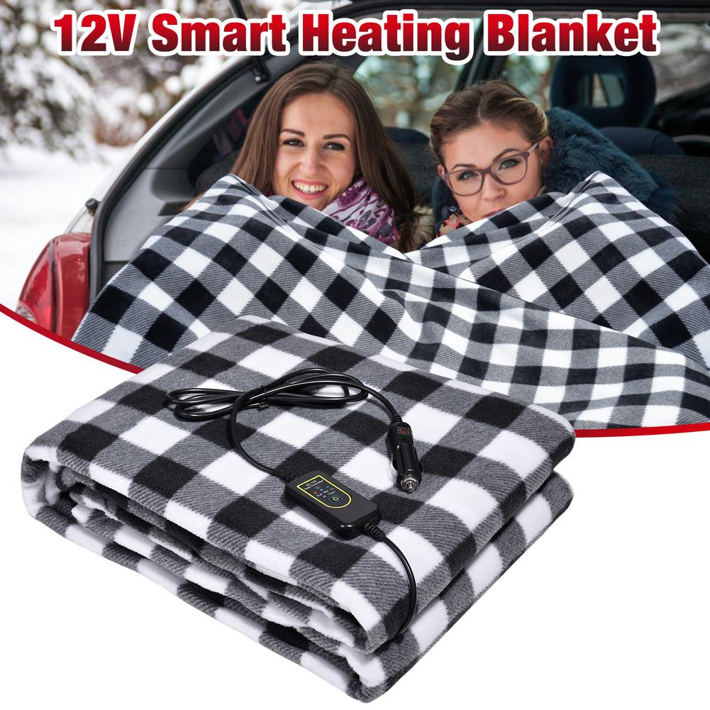 Car Heating Blanket 12V Electric 3 Speeds Warm Heated Blanket