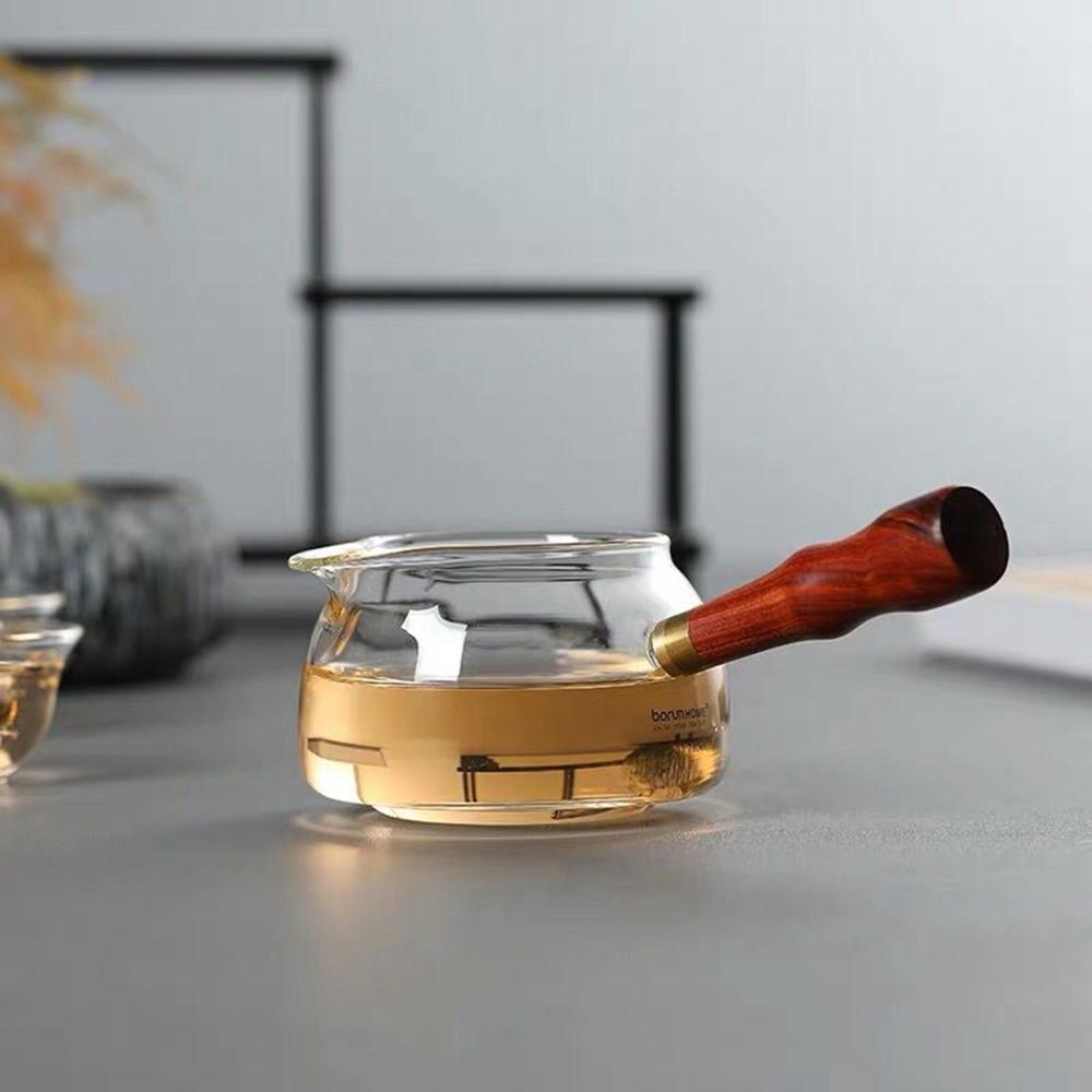 Taza de té tetera resistente al calor, accesorios de té de mar de té