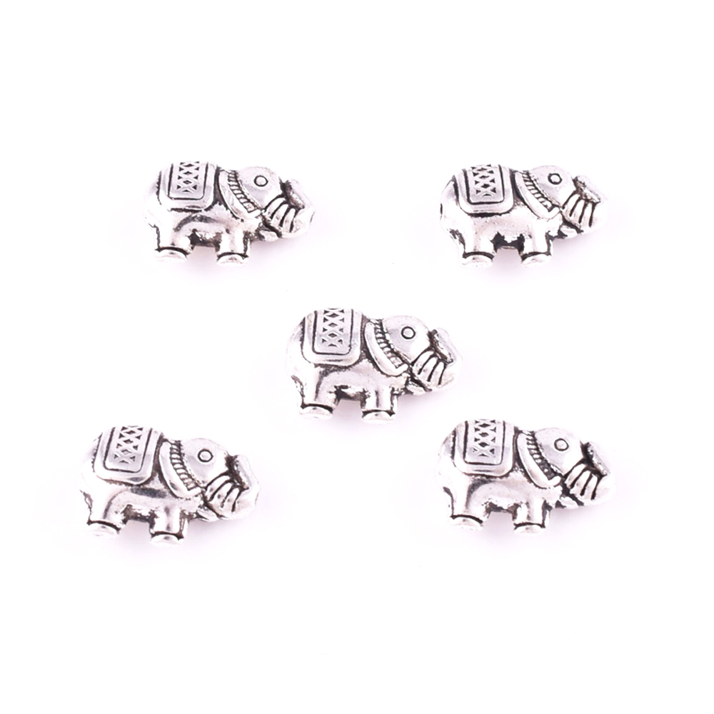 Antique Tibetan Silver Loose Metal Beads Spacer for Jewelry Making for Man Women Bracelet Necklace Earrings