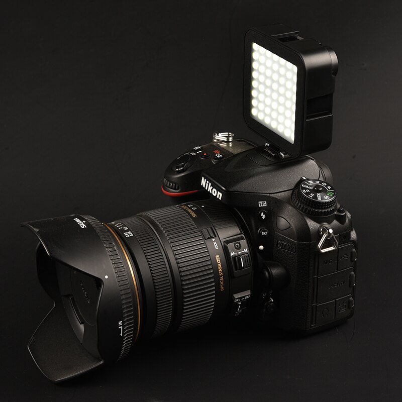 56LED 2000mAh LED Video Photography Camera Light Portable Mini Video Light Lighting For Photography Vlog Fill Light Live