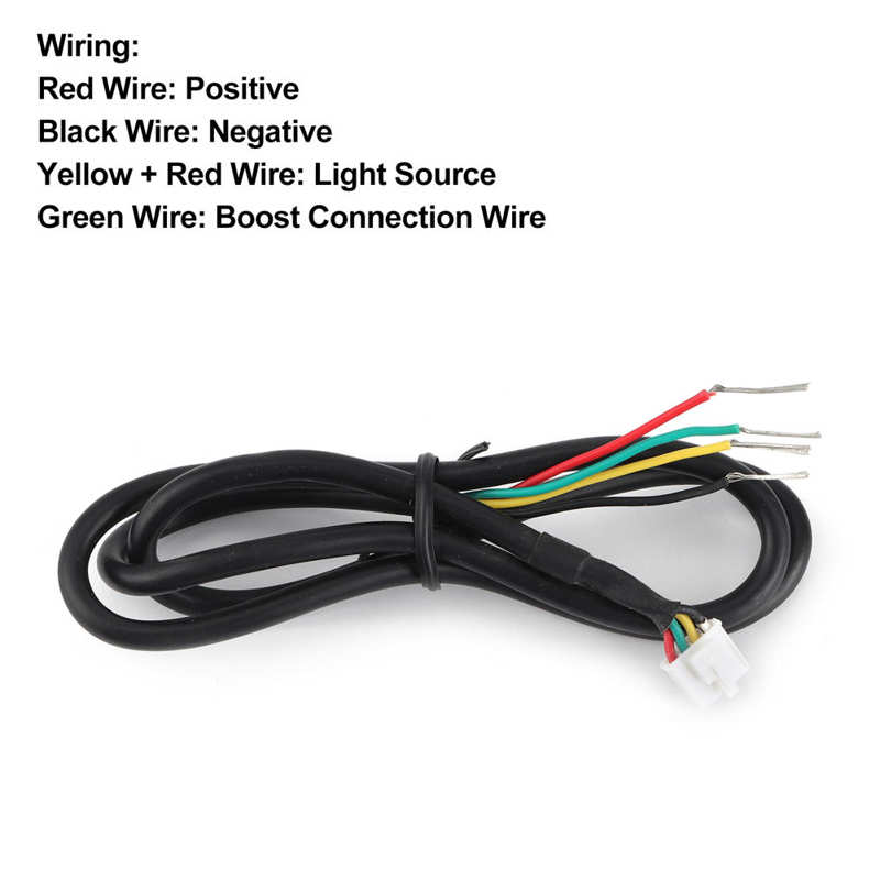 digital vacuum meter vacuum gauge 2in 12V Boost Meter -30-30PSI Measuring Range Pressure Gauge White Light Universal