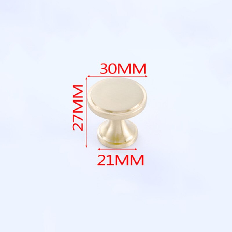 Round Brass Dresser Knob Drawer Handle Cabinet Door Handle Furniture Antique Kitchen Handle: style 3