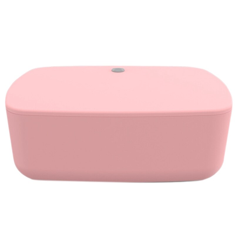 Small Clothes Drying Box Clothes Drying UV Underwear Disinfection Machine Clothes Drying Box EU Plug: Pink