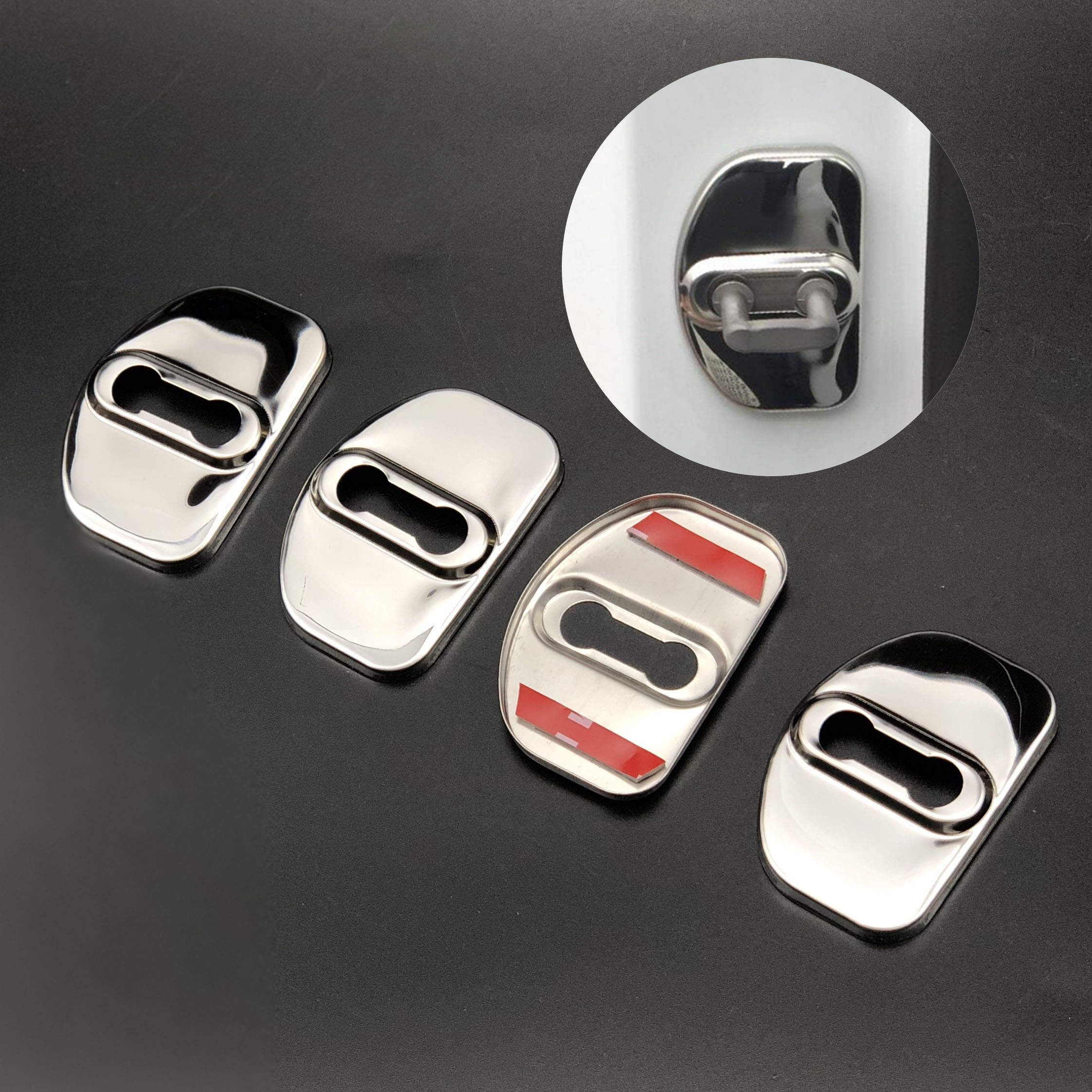 Acquista BDP577-1 2X Coperchio serratura chiave maniglia porta con foro per Renault Megane Scenic Laguna 2 3 Primera P12 Espace 4 Clio 3 8200361250 in Italia a partire da 5.35
