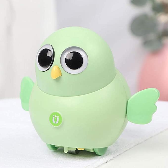 Chica mecedora eléctrica para caminar, juguetes para niños adultos: Verde
