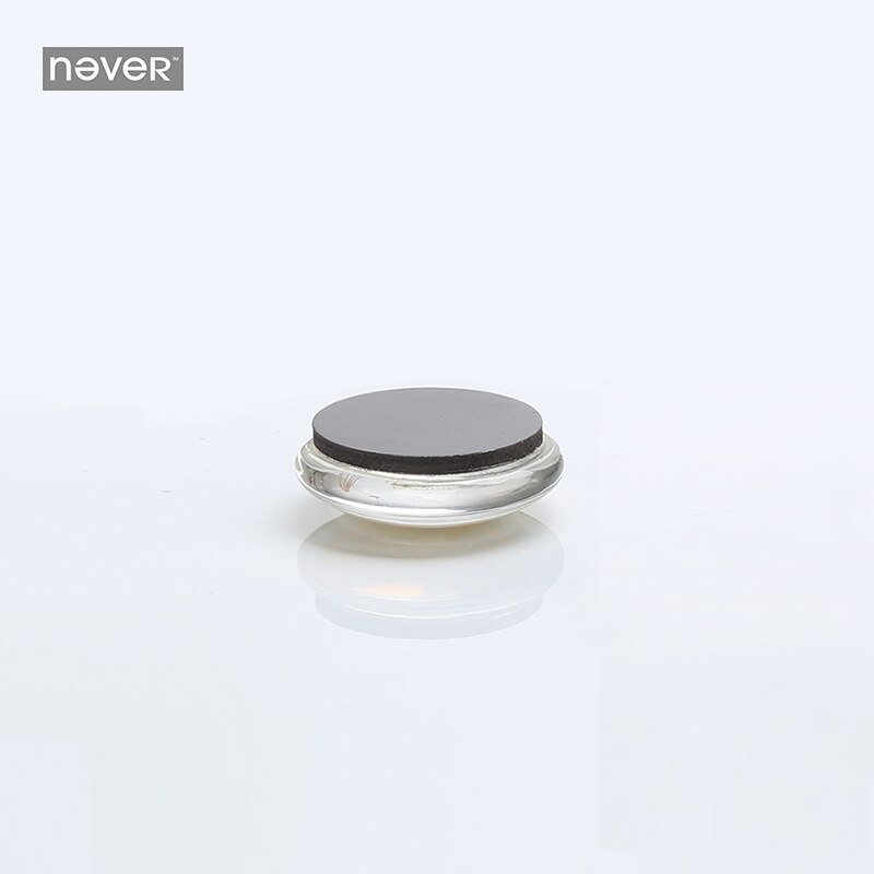 Marmor magnetisk klistermærke køleskab glas magnet klistermærke gennemsigtige magneter