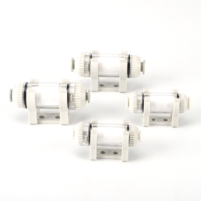 ZFC Pneumatic Vacuum Filter In Line Removable Fiber Element For Air Suction Cup ZFC100 ZFC200 ZFC100-06B ZFC200-08B Pipeline
