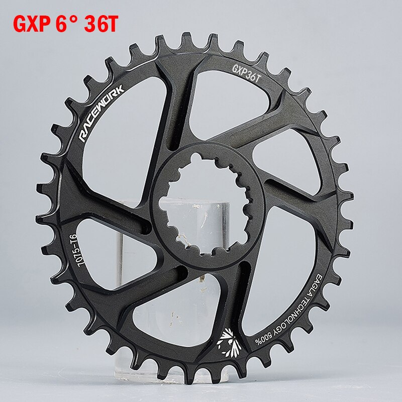Corrente gxp roda dentada de bicicleta gxp , coroa dentada de bicicleta de montanha 32t/34t/36t/38t: GXP 6mm 36T