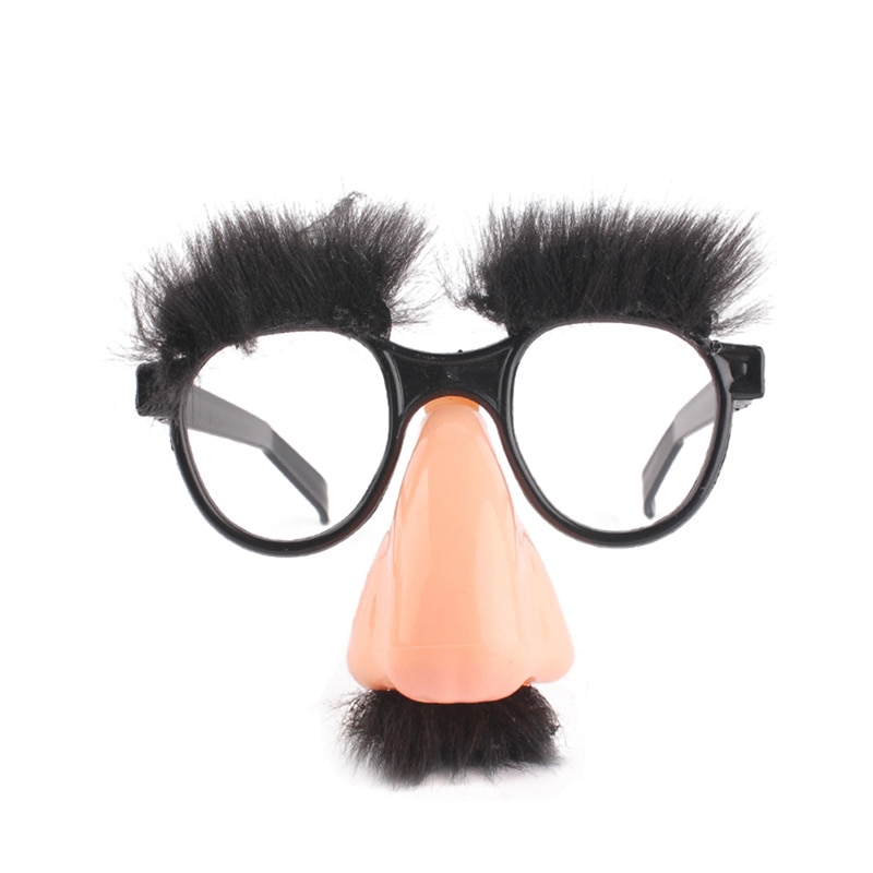 Party Classic Disguise Glasses with Funny Nose Eyebrows and Mustache Halloween Cosplay Favor