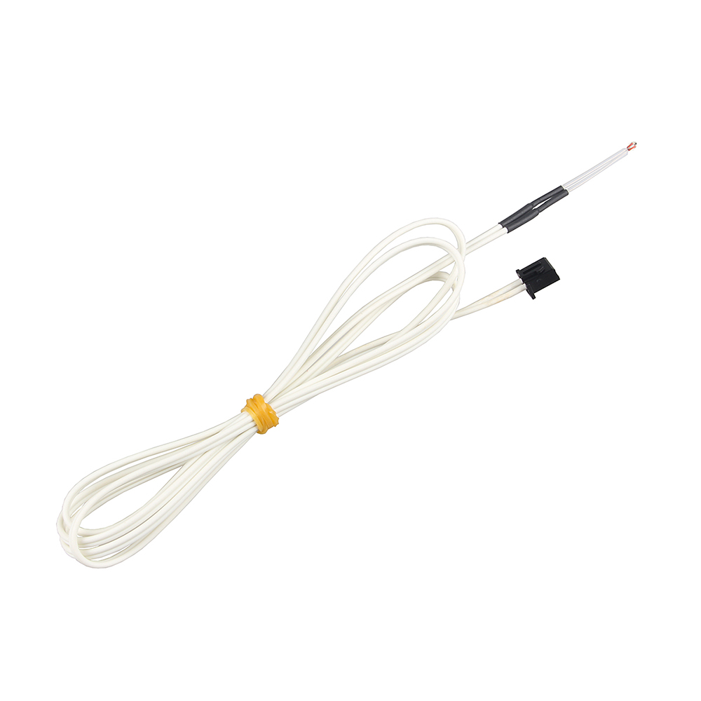 Lerdge Ntc 100K B3950 Thermistoren 3D Printer Onderdelen Temperatuursensor Voor Hotend Heatbed Thermistor Draad Met Kabel 1M/2M 1Pcs