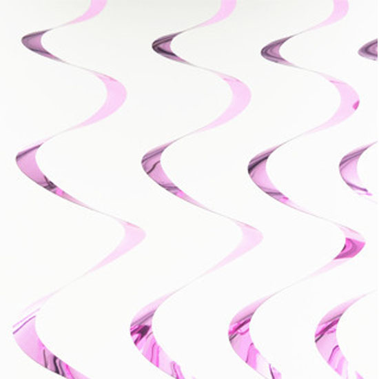 FUNNYBUNNY Levendige Regenboog Plastic Swirl Decoraties, 5 Stuks, Gemaakt van Plastic, Regenboog, 35.4": Light pink