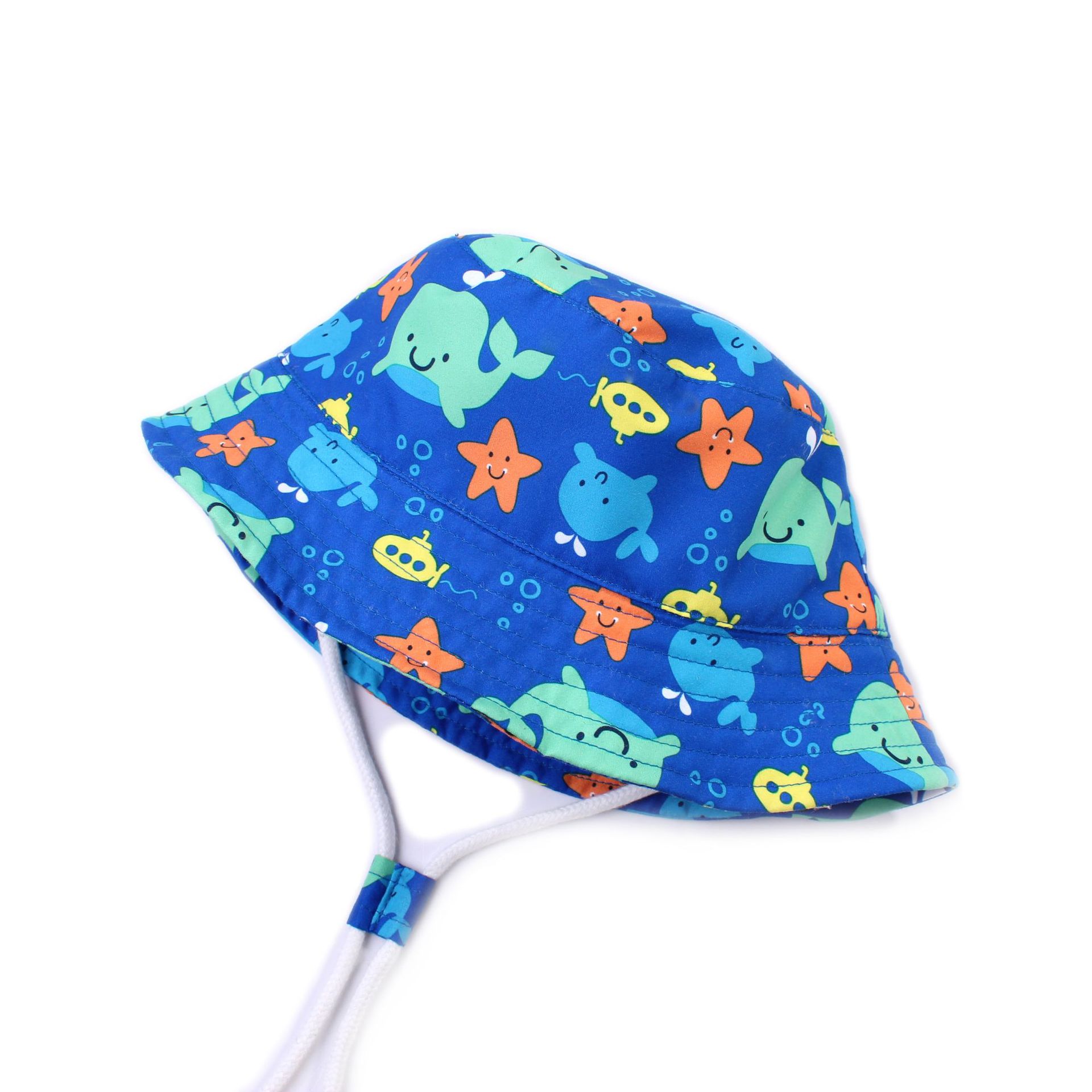 Cute Baby Sun Hat Summer Baby Visor Sweet Children Cartoon Cotton Hat Boys and Girls Clothing Accessories